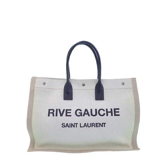 Saint Laurent Gauche Tote Rive Bag PARIS - Picture 2 of 8